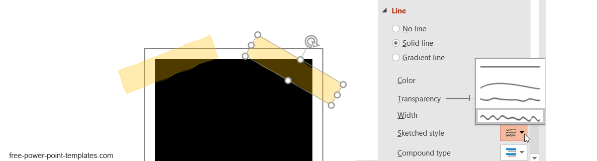 Polaroid Frame Design for PowerPoint