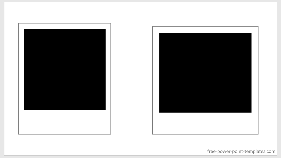 polaroid photo measurements