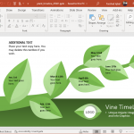 animated growth timeline powerpoint template