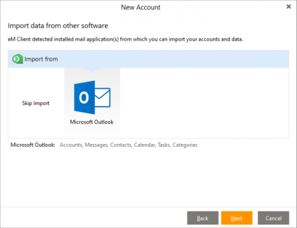 import outlook account