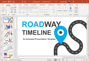 Interactive Roadmap & Timeline Template for PowerPoint