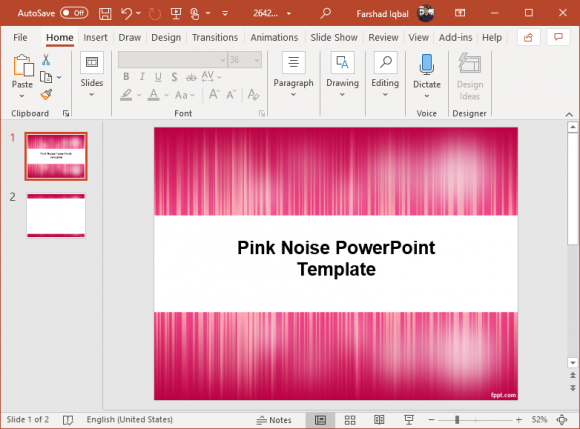 pink aesthetic background for powerpoint