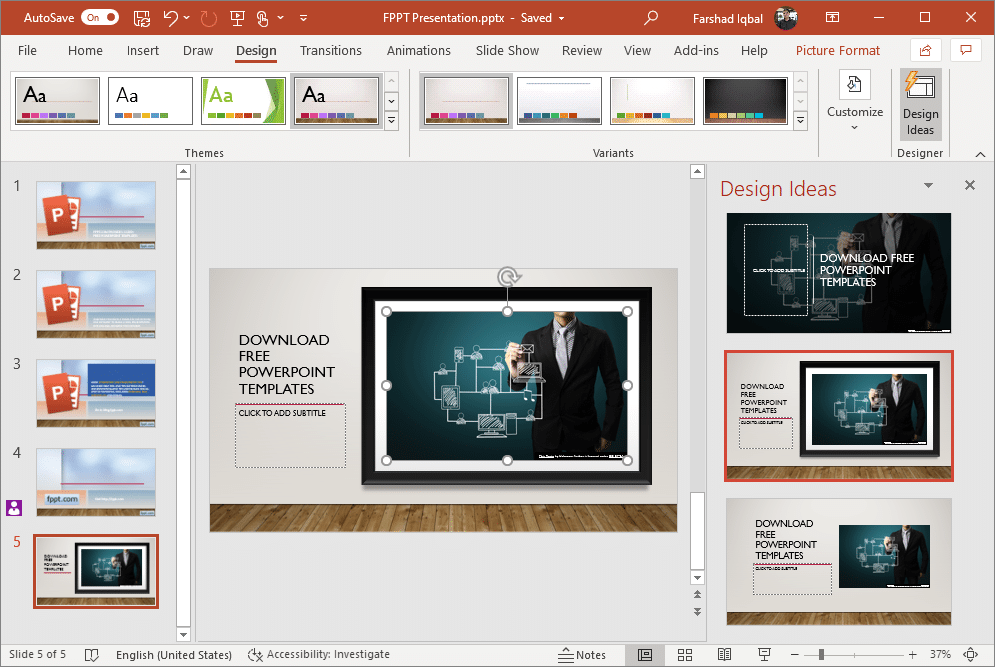 powerpoint design ideas for your slides