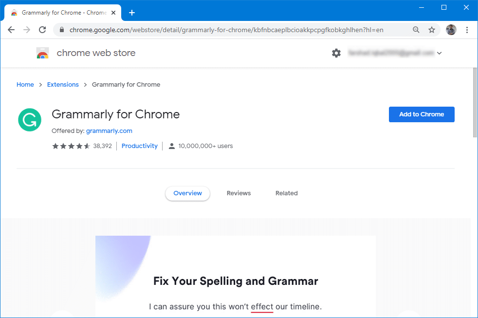 Grammarly Chrome Extension Word Add In