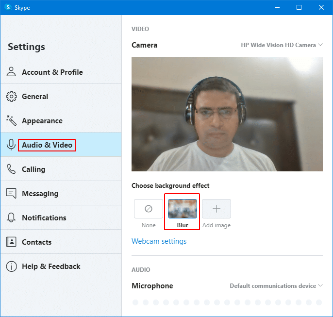 How to Change Skype Backgrounds