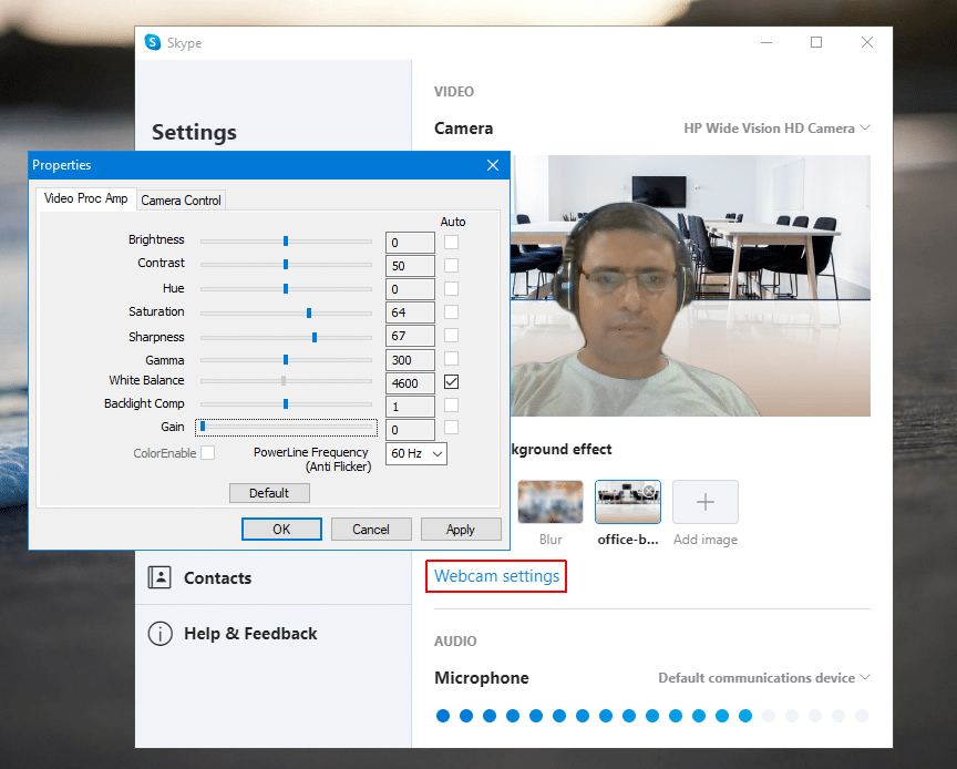 How to Change Skype Backgrounds