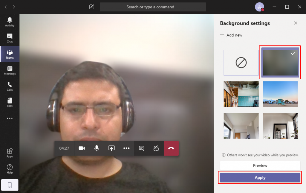 How to Change Microsoft Teams Backgrounds