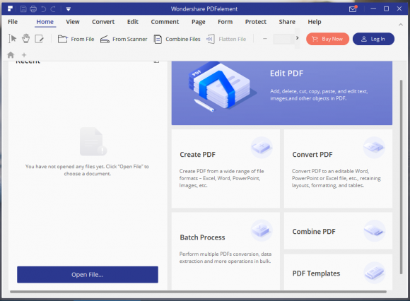 create, edit or convert pdf files using pdfelement