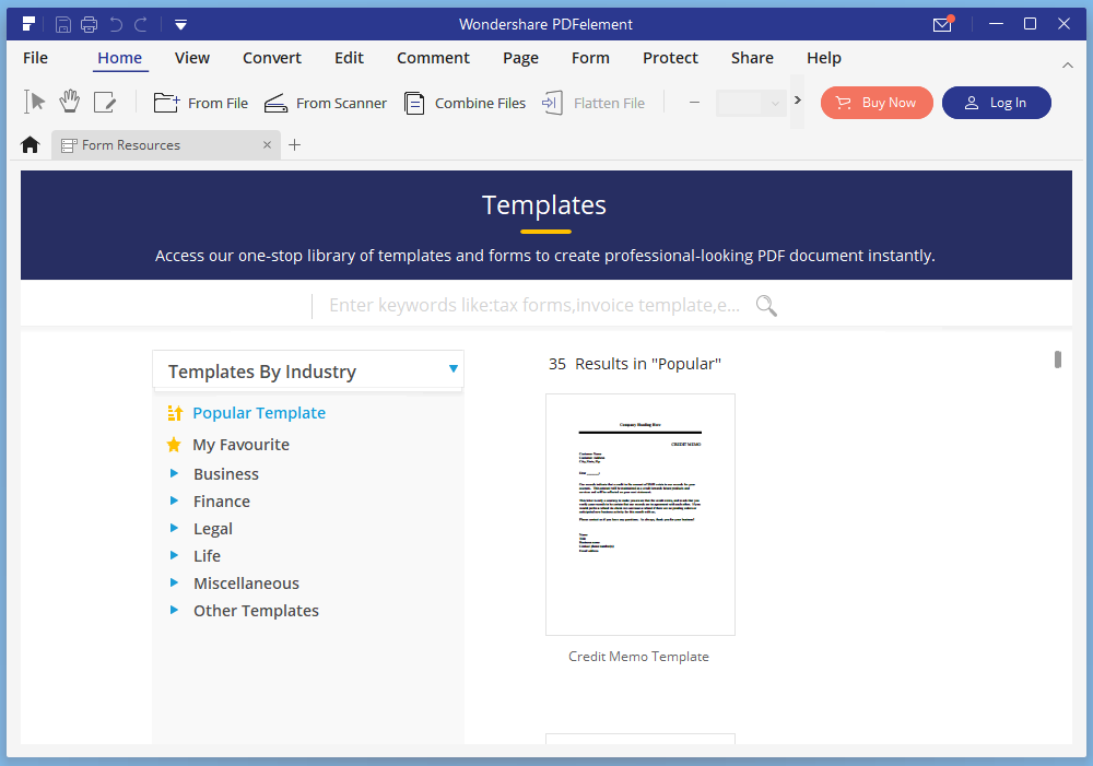 create your documents from pdf templates