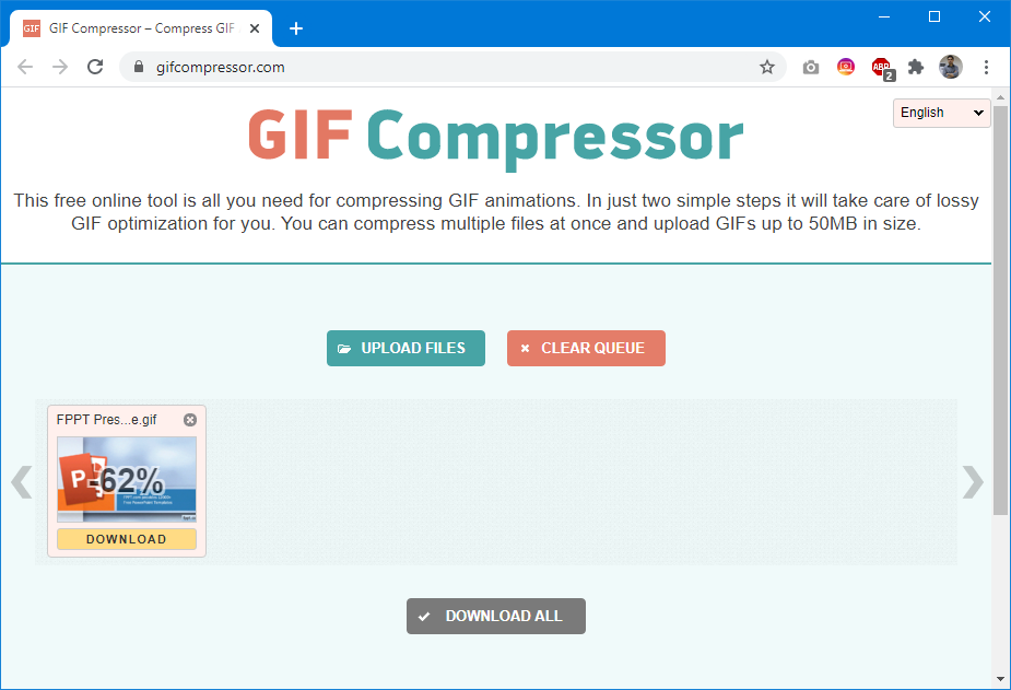 GIF compressor