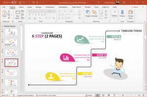 Timeline of Your Life PowerPoint Template