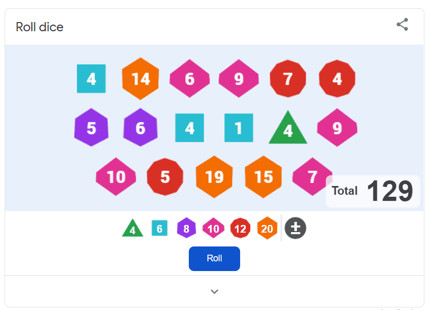 Google Dice: A Creative Way to Roll the Dice