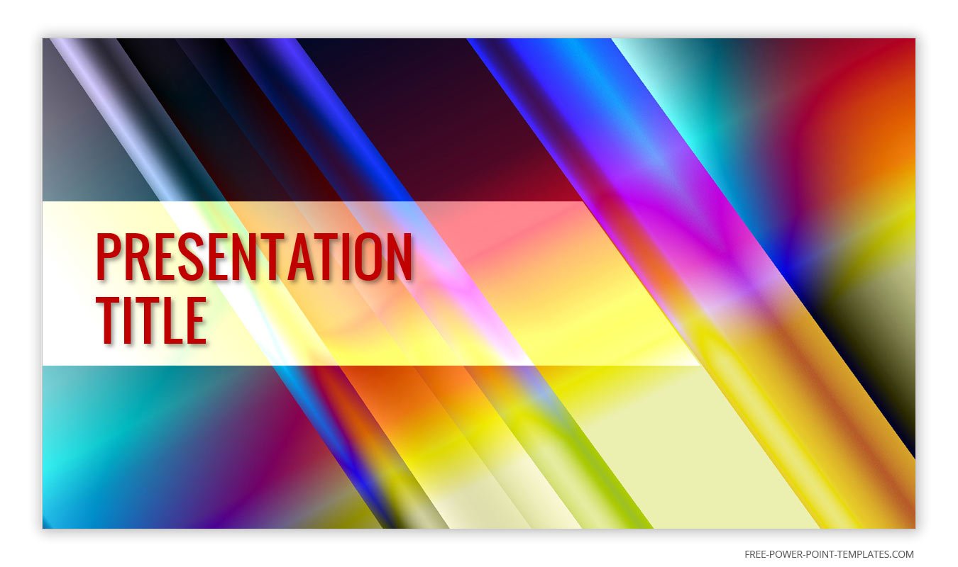 Simple Colorful Free PowerPoint Template  Google Slides Theme