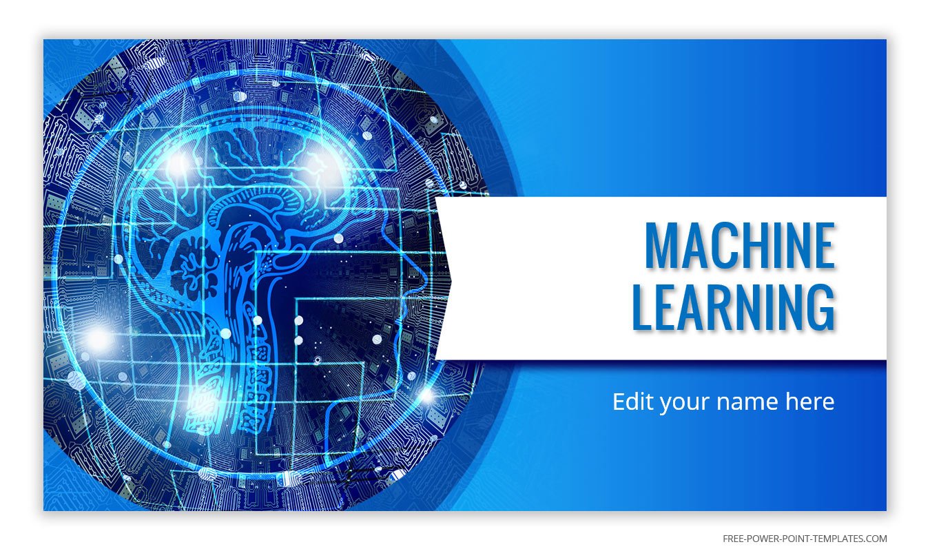 Machine Learning Presentation Background