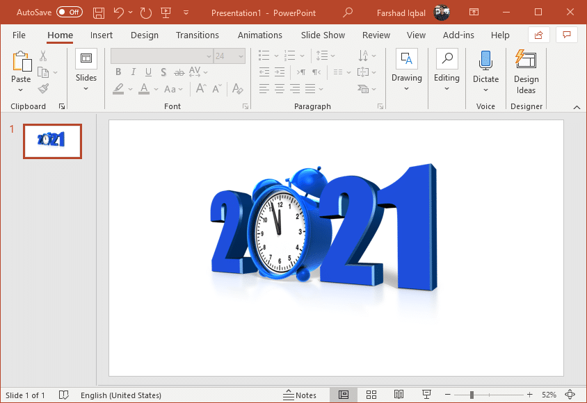2021 Clock clipart