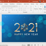 Animated New Year 2021 PowerPoint template