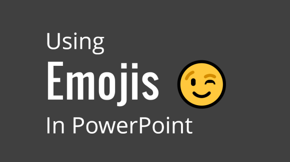 Using Emoji in PowerPoint presentation