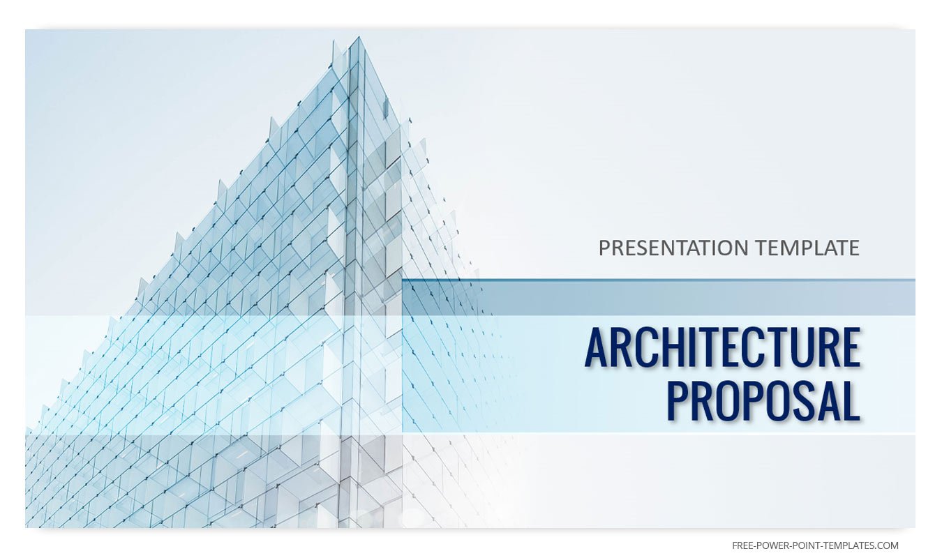 3D Architecture Presentation Background