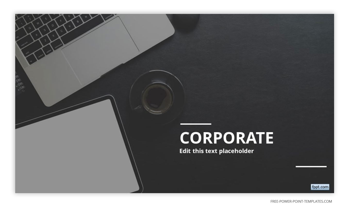 Corporate Business PowerPoint Presentation Background