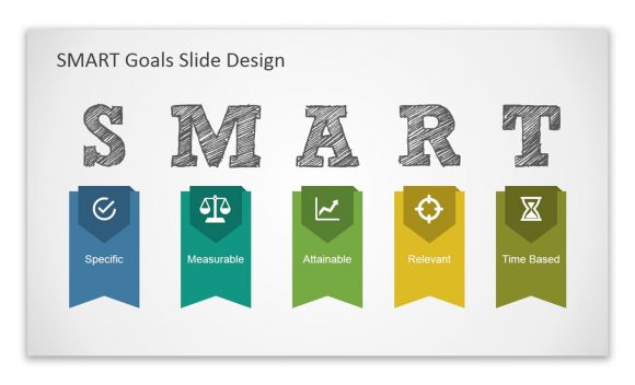 SMART Goals PowerPoint template by SlideModel