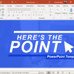 Heres The Point PowerPoint Template