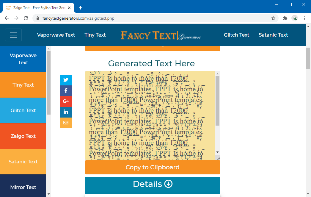 Zalgo Text Generator - Create Glitchy Text Online