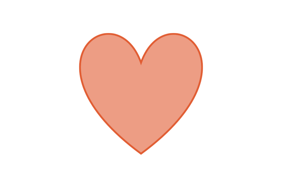 Animated Heart Symbol created with PowerPoint as an animated gif