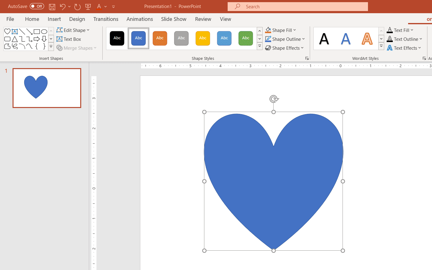 How to Make a Heart in PowerPoint