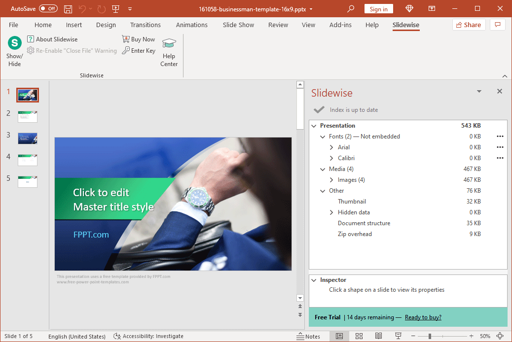 Recognize fonts in PowerPoint presentations