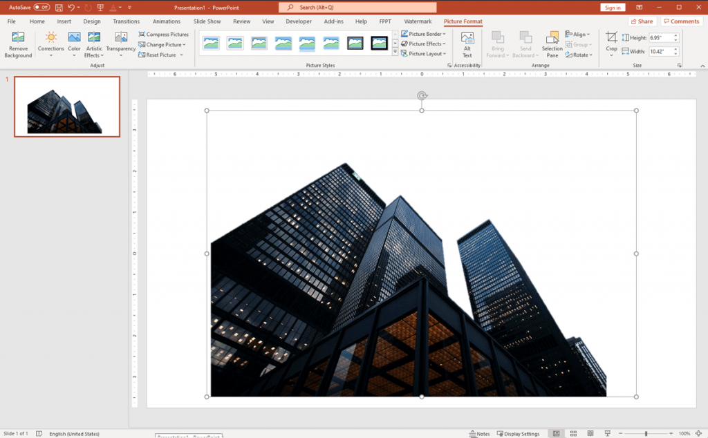 Using PowerPoint as a Background Eraser
