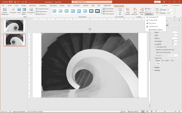 How to Invert a Picture in PowerPoint