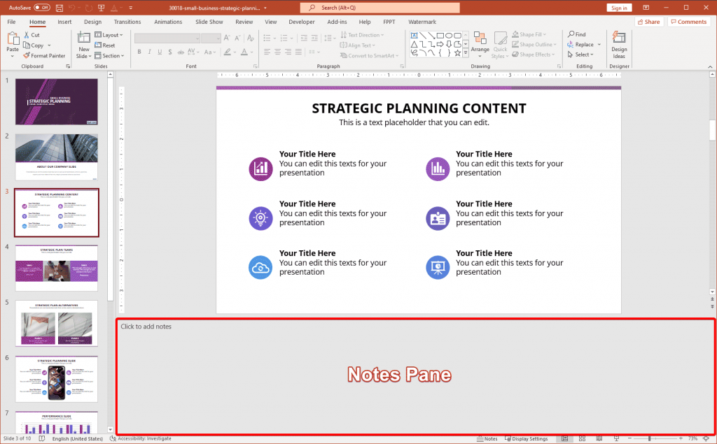 How to Add Notes to PowerPoint Slides as Speaker Notes