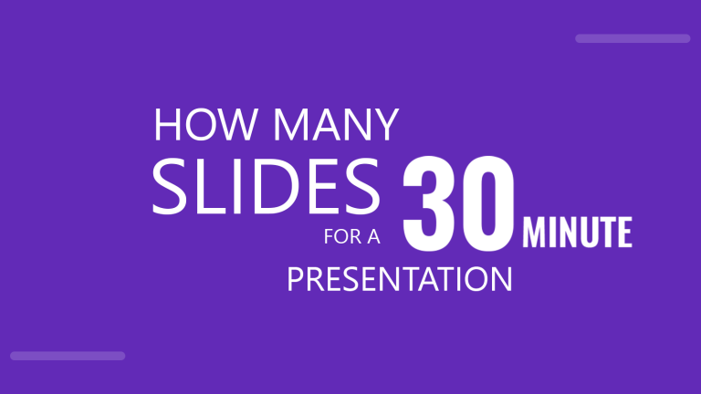 how many words is a 30 minute presentation