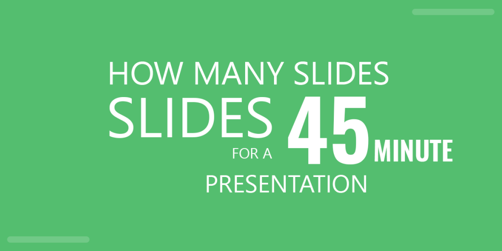 how many slides hour presentation