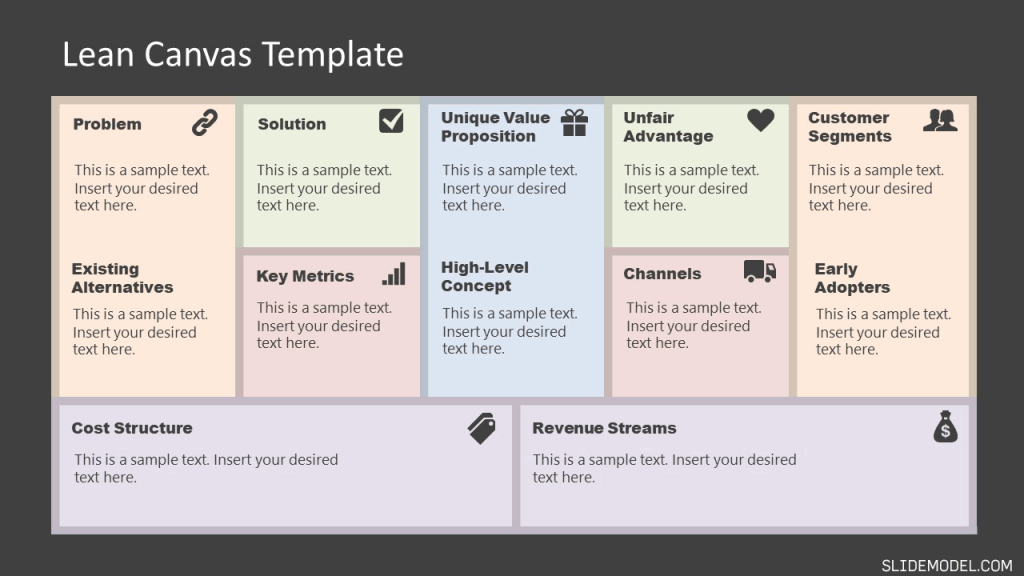 Template Canvas Powerpoint