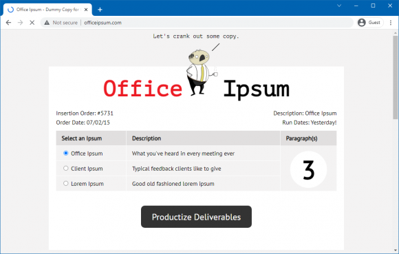 Office-ipsum