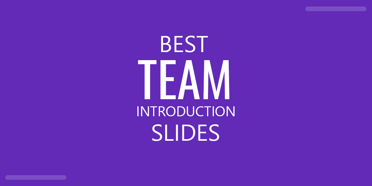 Best Slides for Team Introduction in a PowerPoint Presentation, compatible with PowerPoint and Google Slides