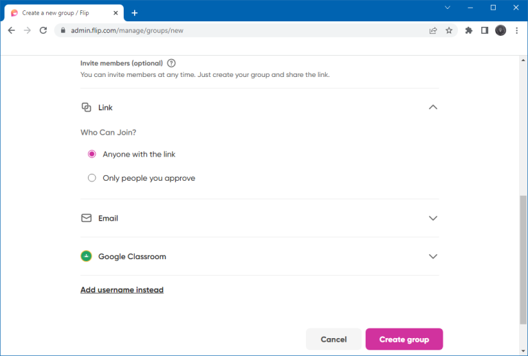 Sync Flip with Google Classroom FPPT