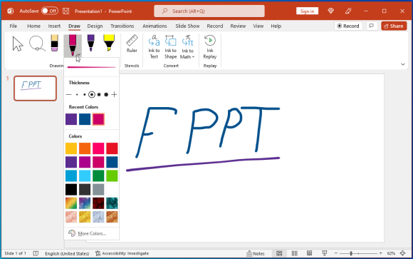 Using-PowerPoint-as-a-whiteboard