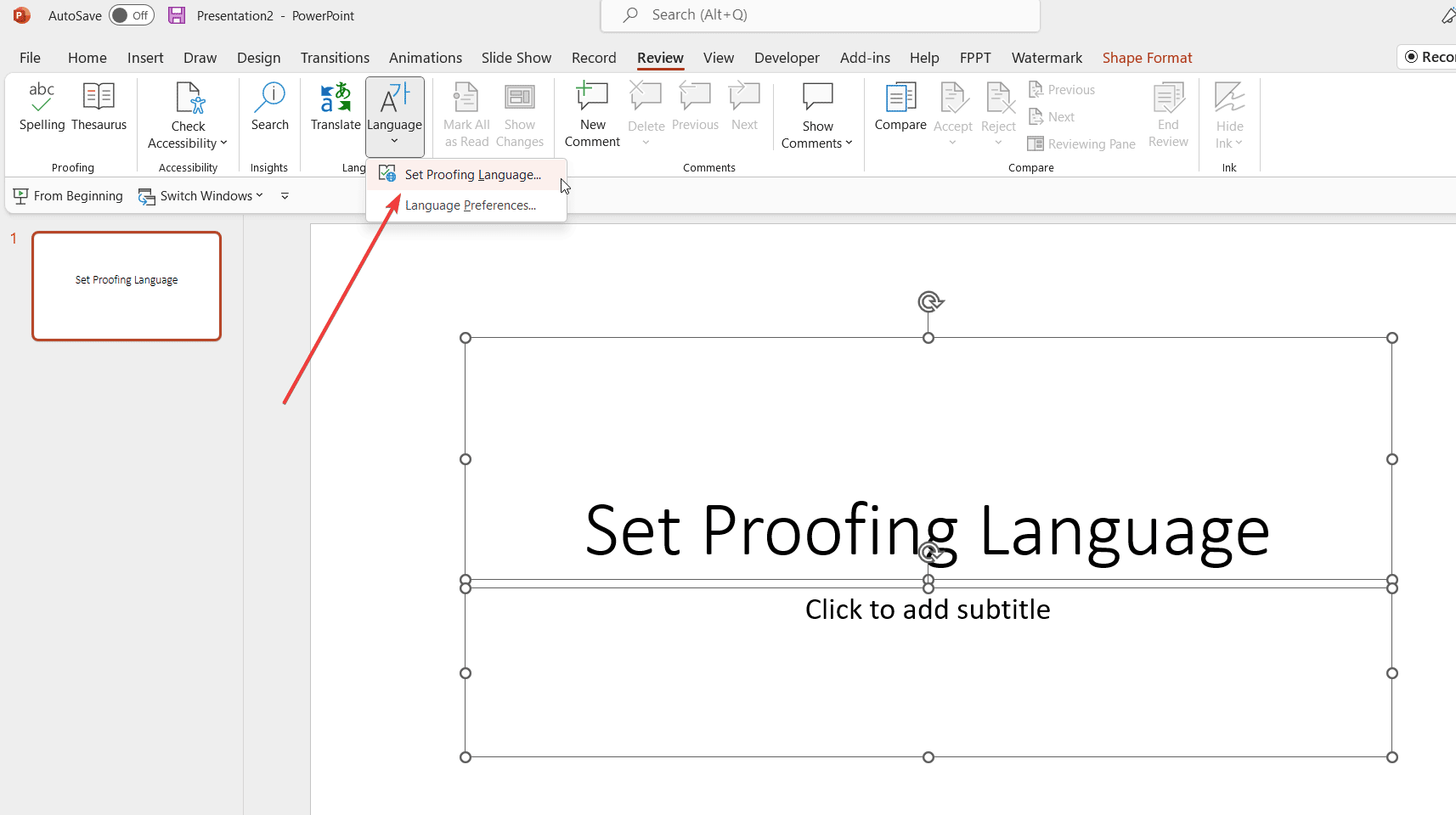 how-to-set-proofing-language-in-powerpoint