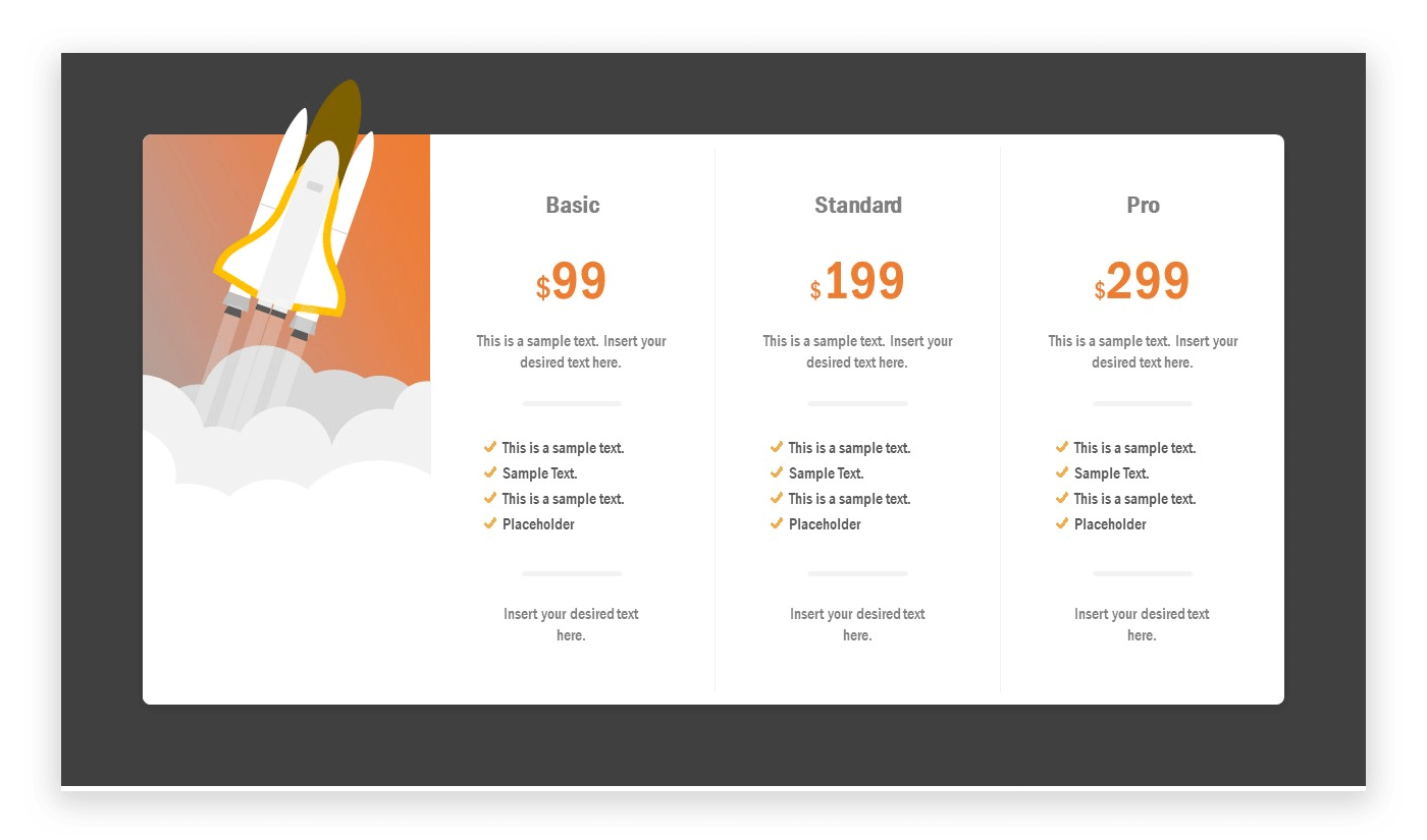 Startup Plans & Pricing Slide Template for PowerPoint and Google Slides