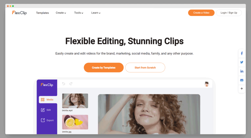 FlexClip Video Editing Tool - Flexible Video Editing, Stunning Clips