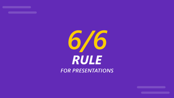 6x6 rule in presentations