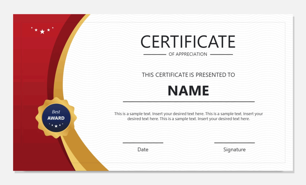 Best Certificate Templates For Making Certificates In Powerpoint