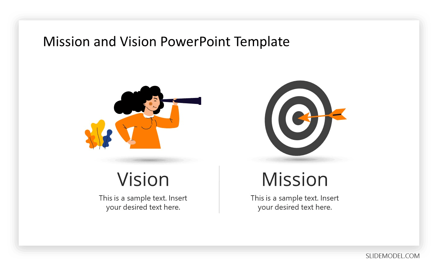 Premium Mission & Vision Slide Template for PowerPoint and Google Slides