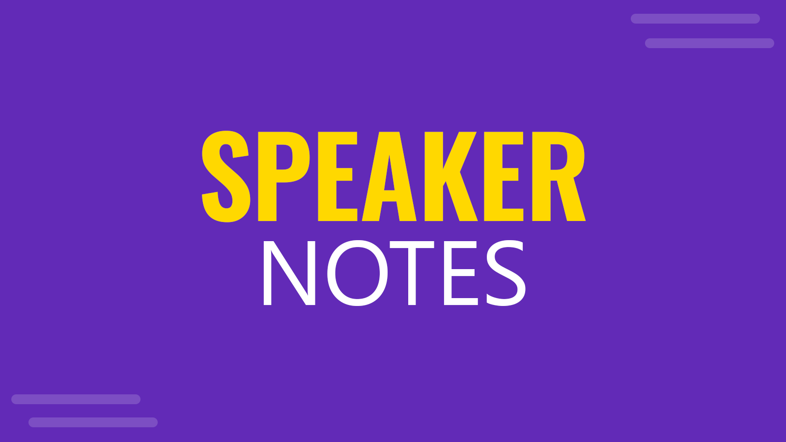 Speaker Notes in PowerPoint and How to Use Them