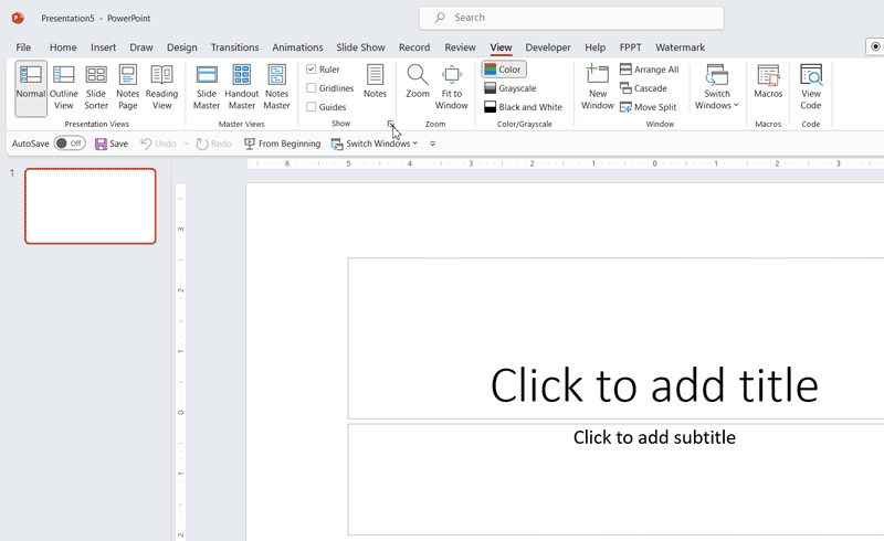 PowerPoint Smart Guides Not Showing