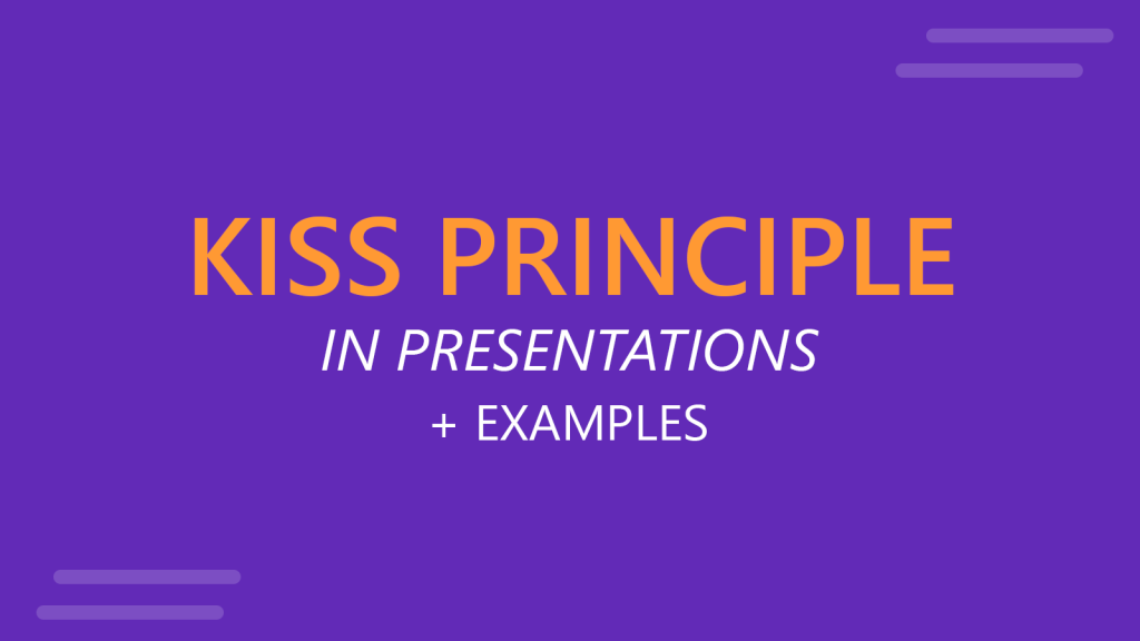 KISS Principle in Presentation Design