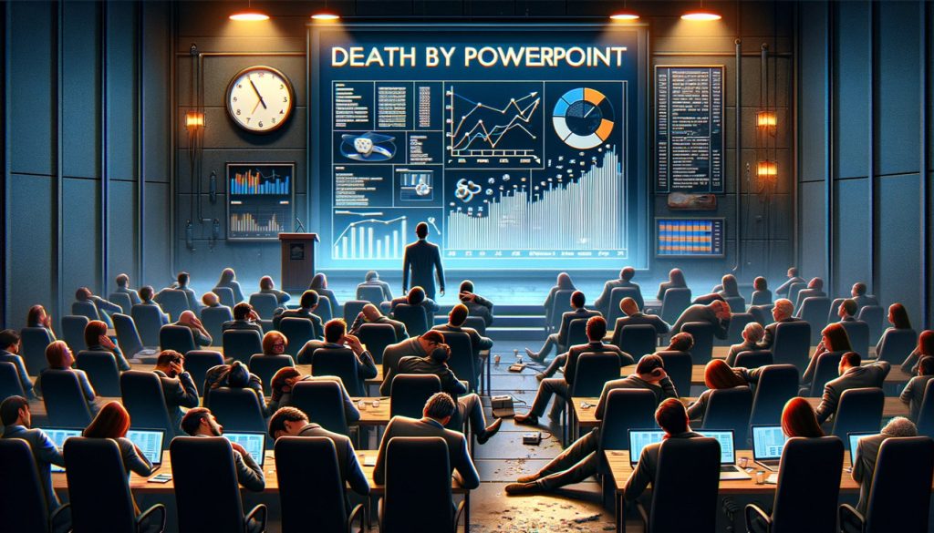 Example of Death By PowerPoint