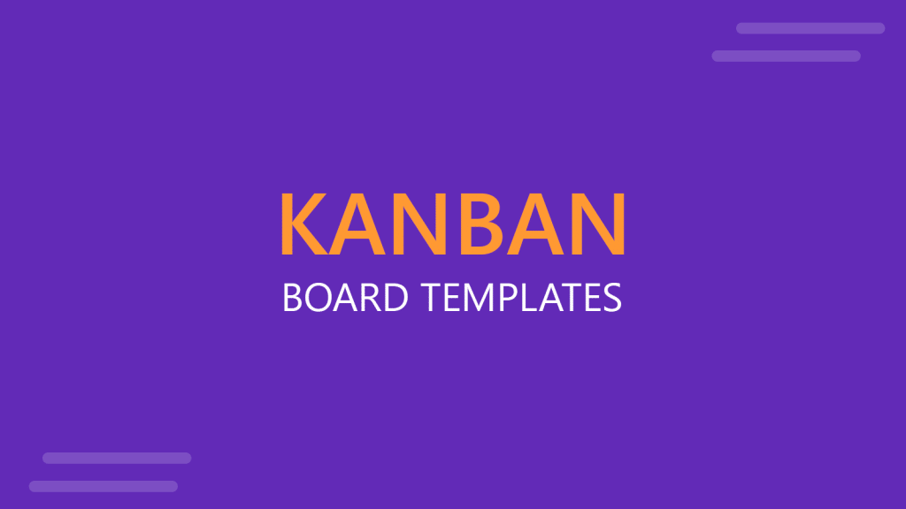 Free Kanban Board Templates for PowerPoint
